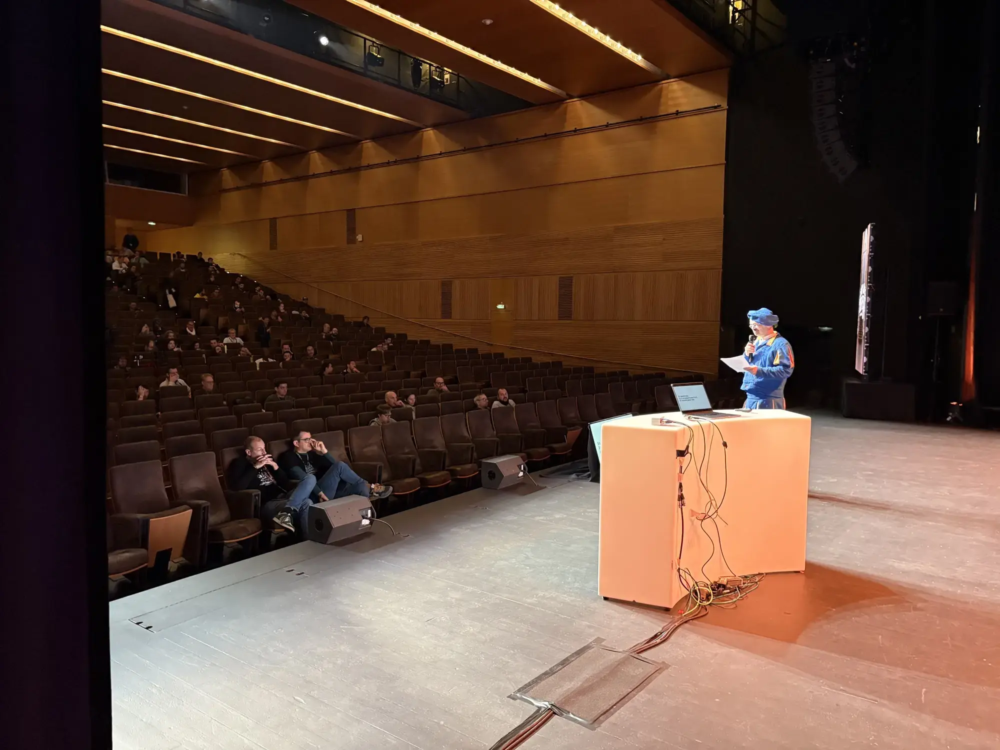 Pierre introducing me at DevFest Nantes 2025