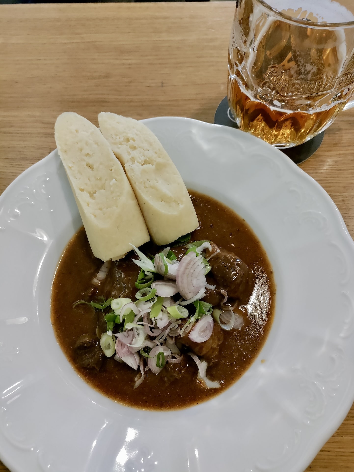 The traditional Czech Goulash.