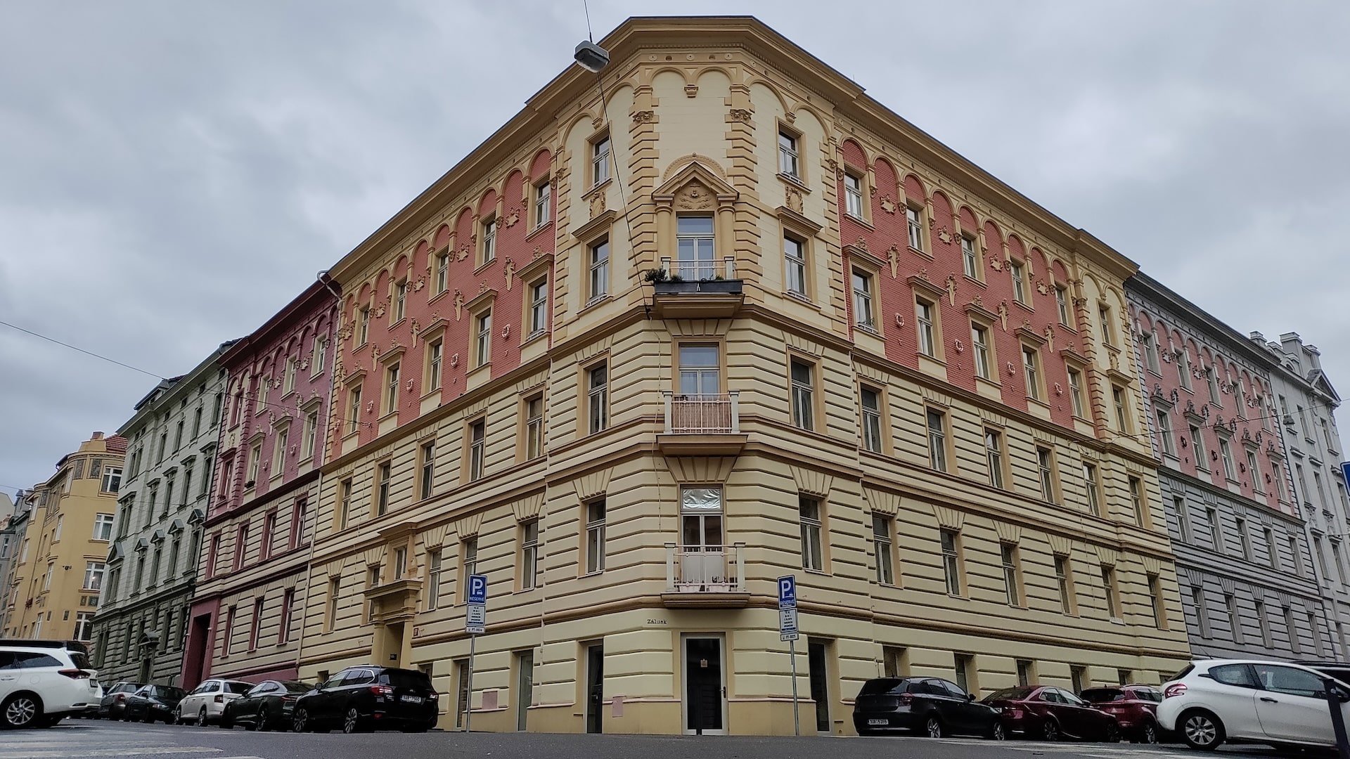 Some buildings in Prague,