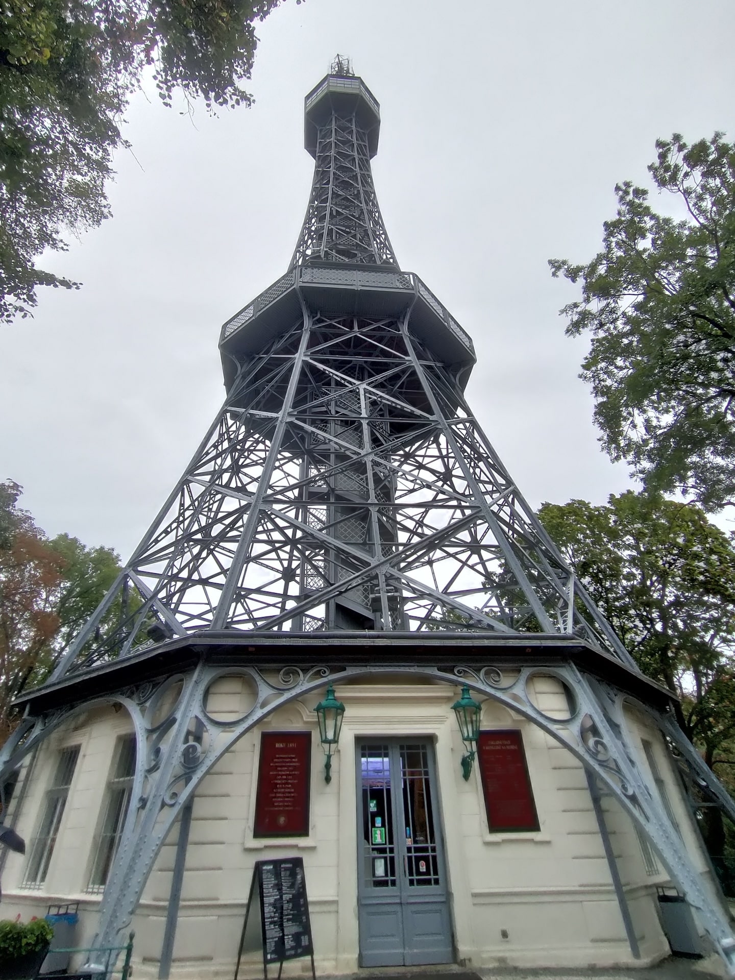 The Petrin Tower.